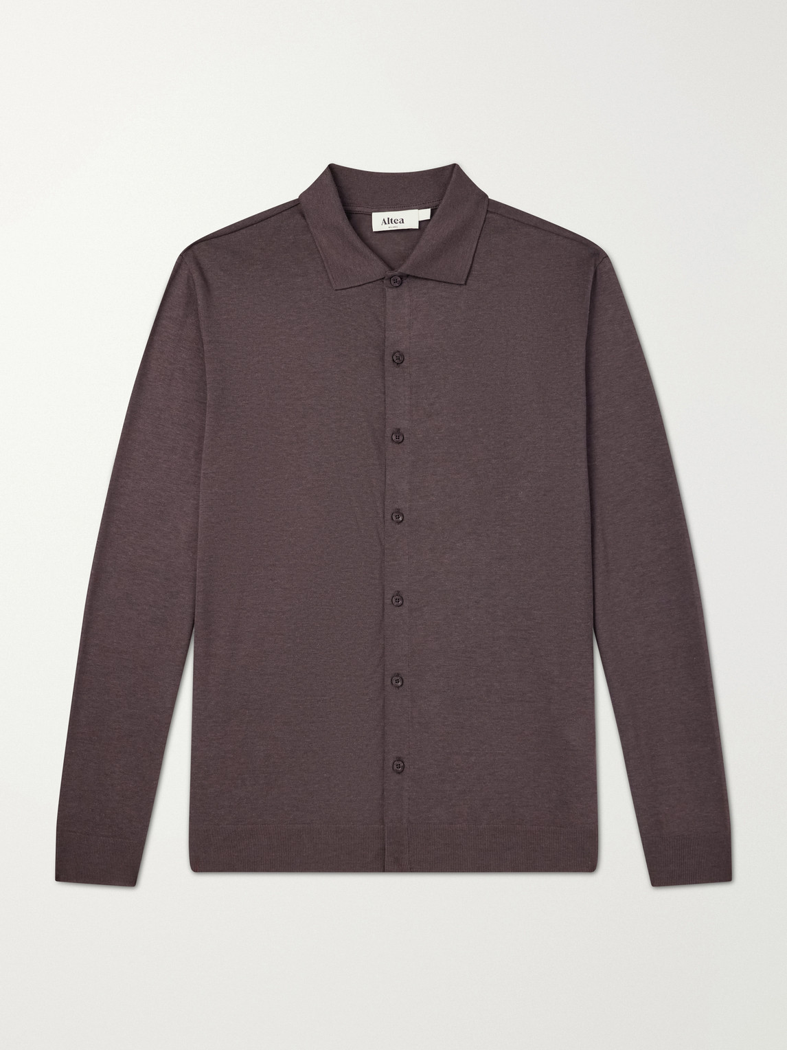 Altea – Julius Lyocell and Cotton-Blend Jersey Shirt