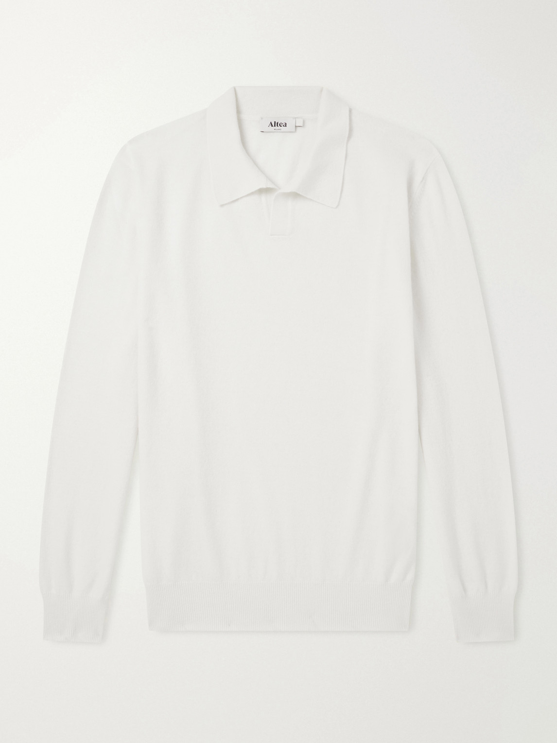 Altea – Virgin Wool Polo Sweater