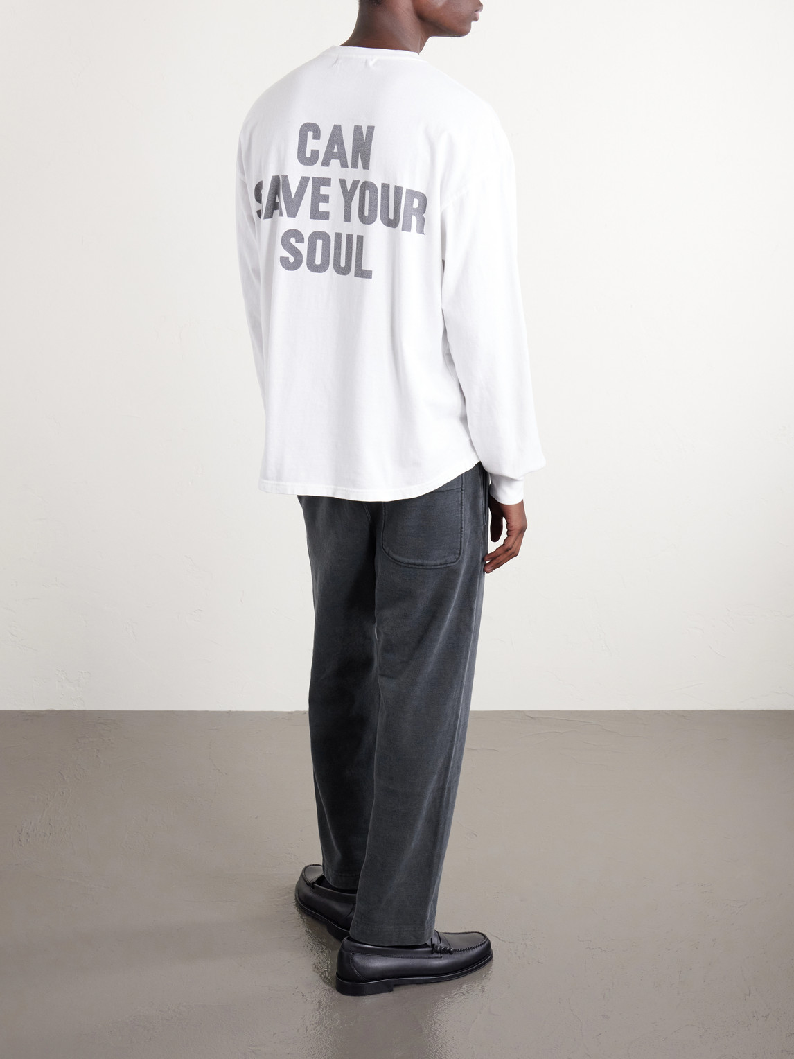 Straight-Leg Cotton-Jersey Sweatpants
