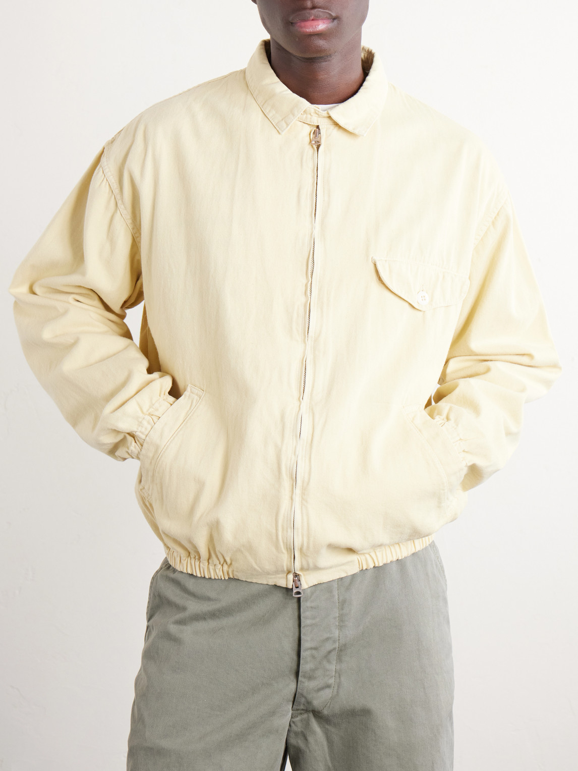  Remi Relief - Cotton-twill Jacket - Men - Yellow - L 