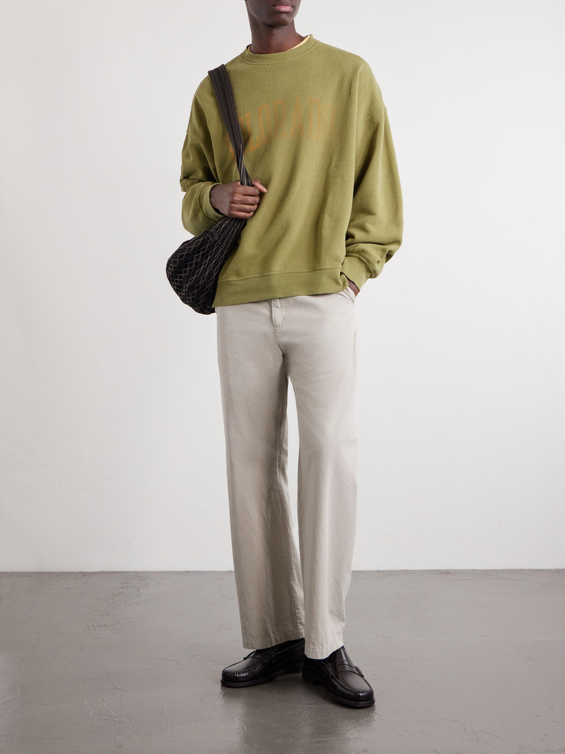 Colorado Printed Cotton-Jersey Sweatshirt