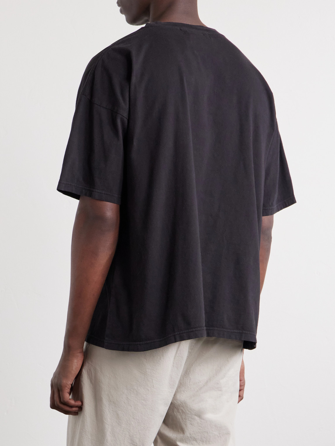 Howling Wolves Printed Cotton-Jersey T-Shirt