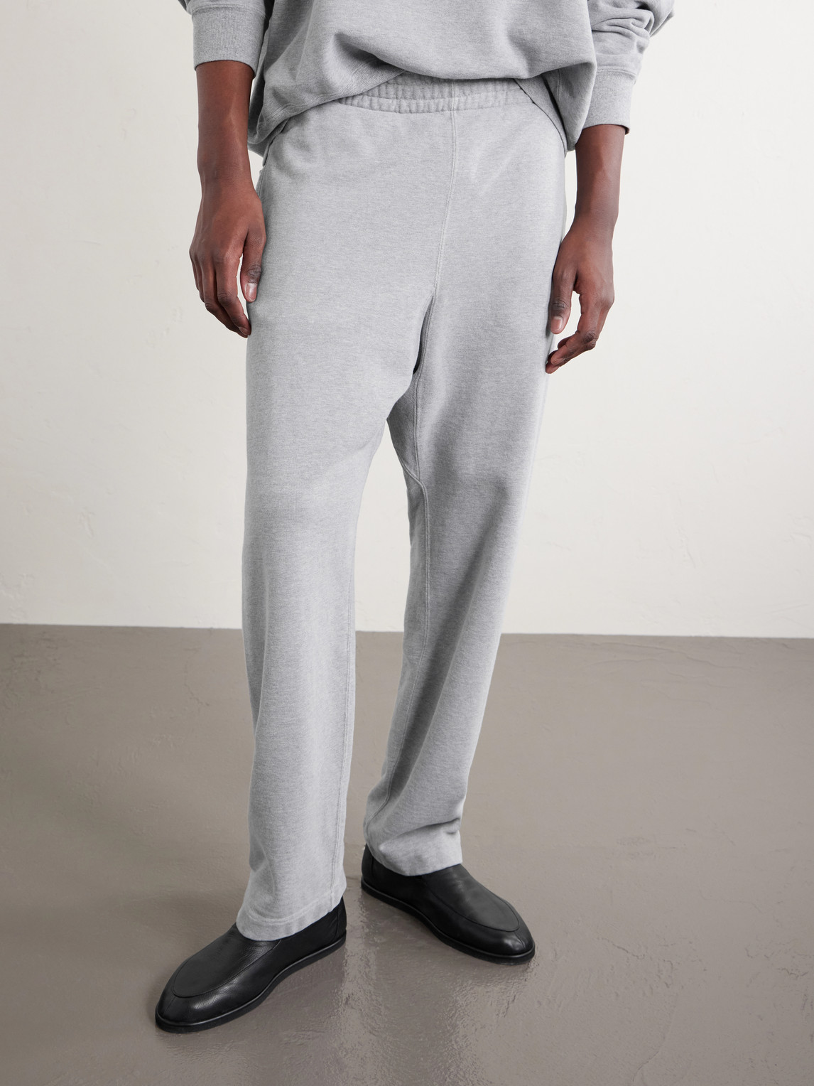 Straight-Leg Cotton-Jersey Sweatpants