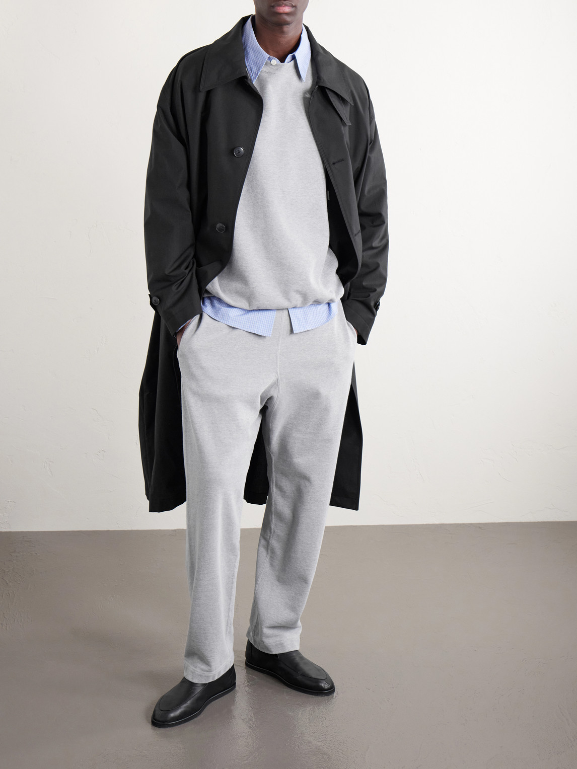 Straight-Leg Cotton-Jersey Sweatpants