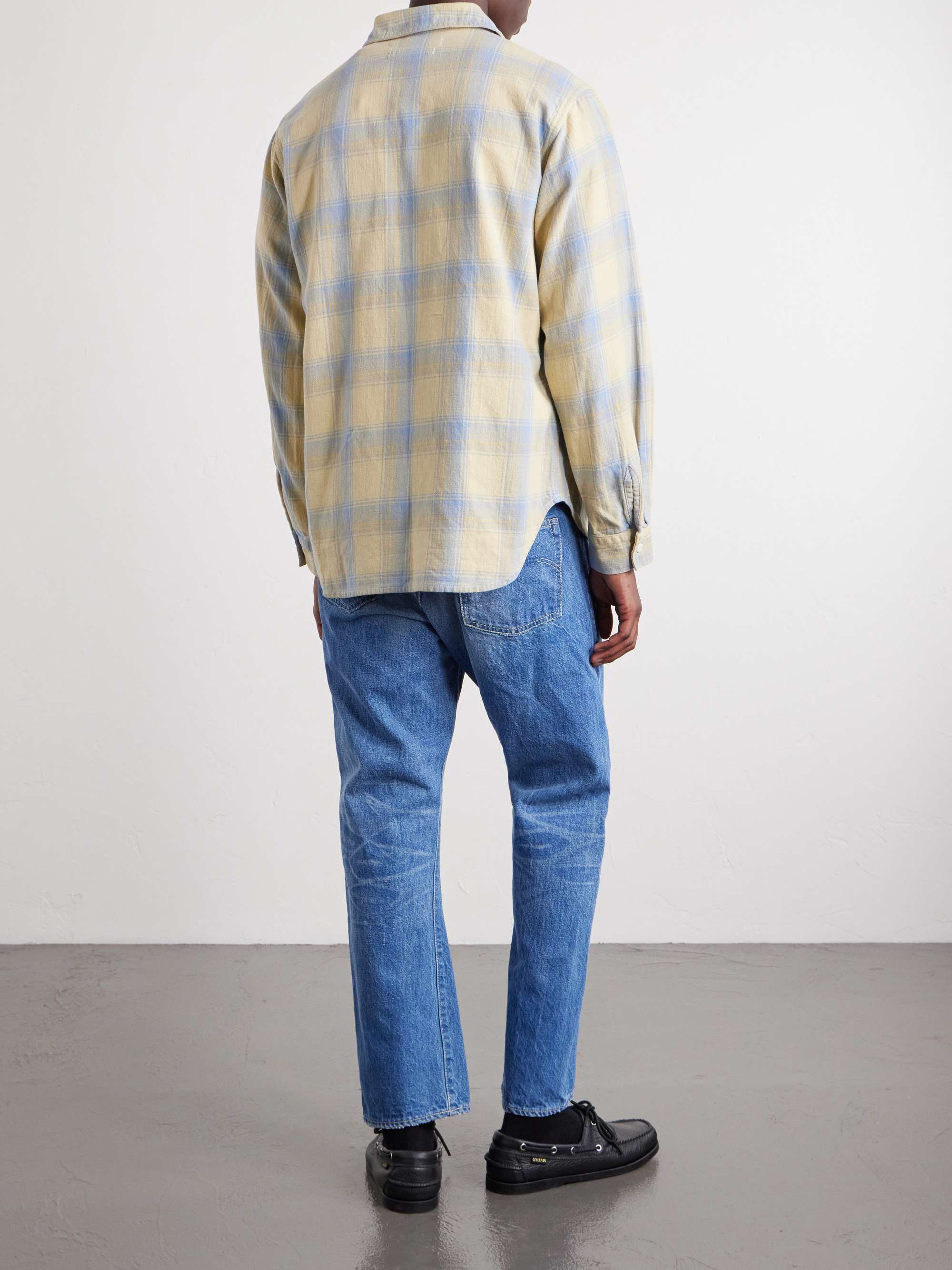 REMI RELIEF Checked Cotton Shirt for Men | MR PORTER