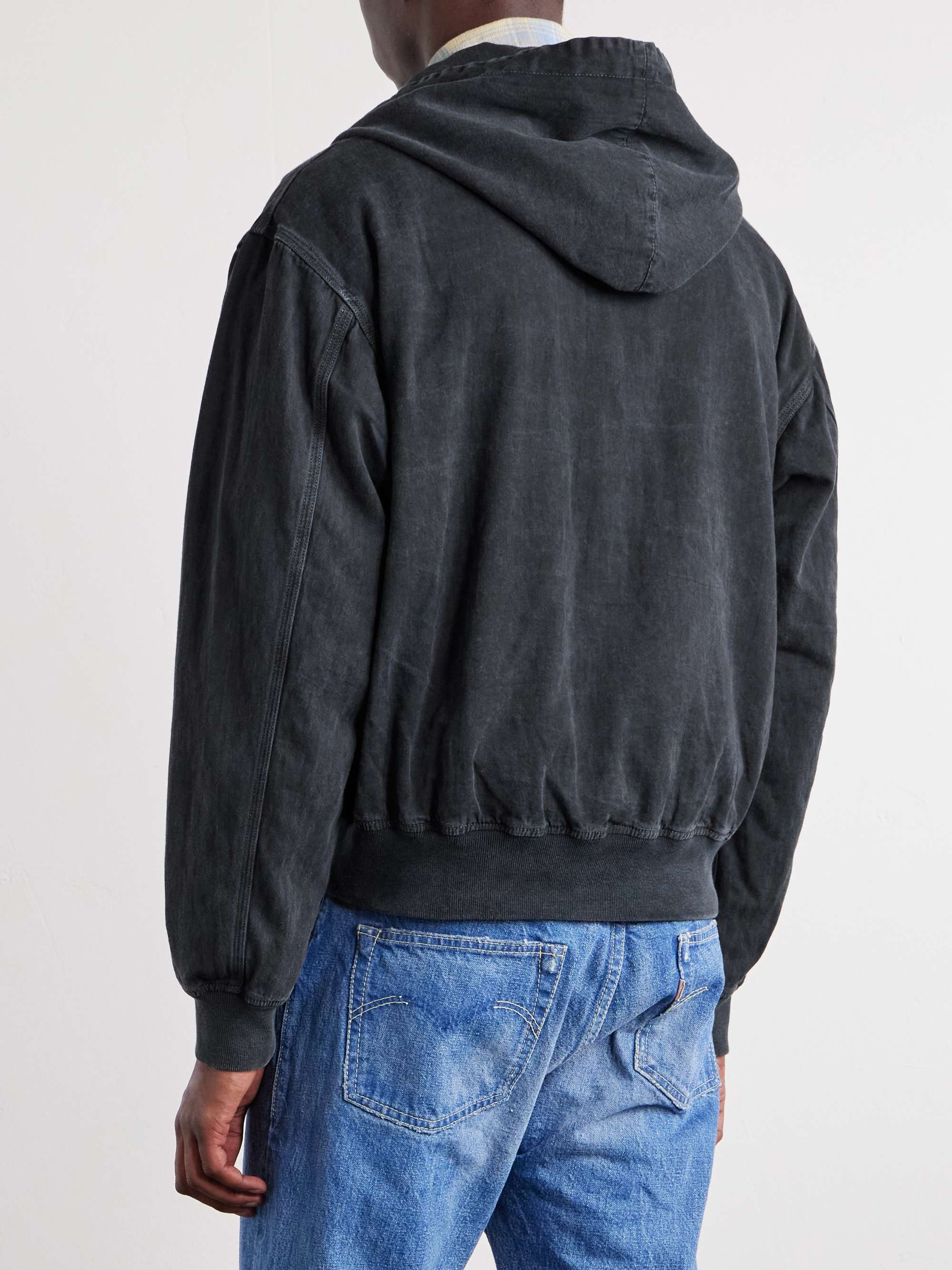 REMI RELIEF Cotton-Twill Hooded Blouson Jacket for Men | MR PORTER