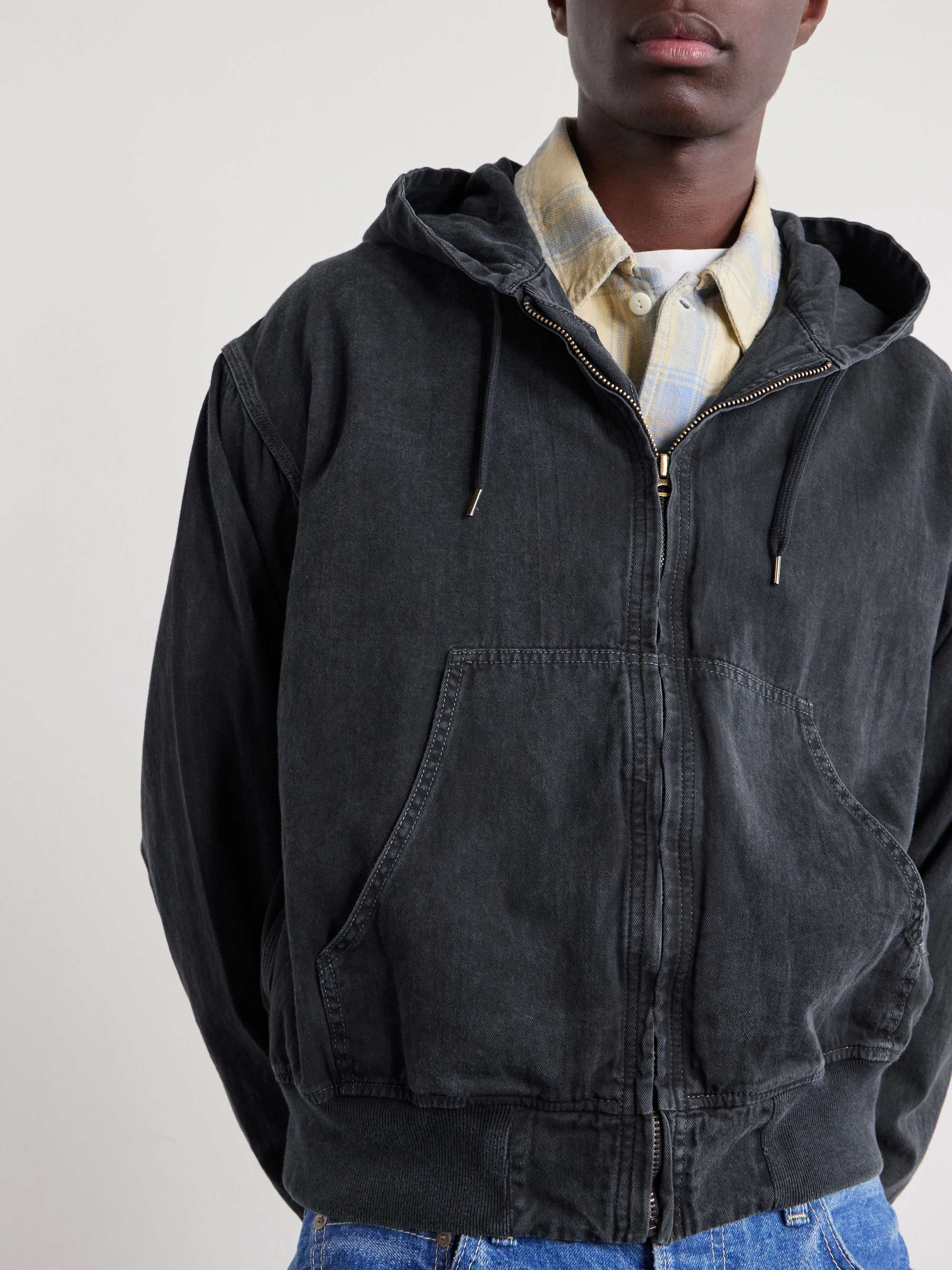 REMI RELIEF Cotton-Twill Hooded Blouson Jacket for Men | MR PORTER