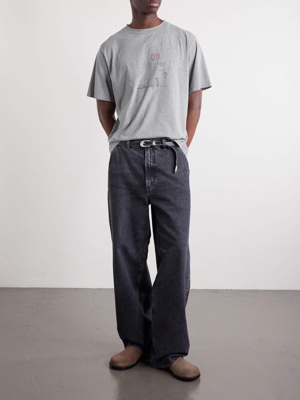 Oh, You Printed Cotton-Jersey T-Shirt