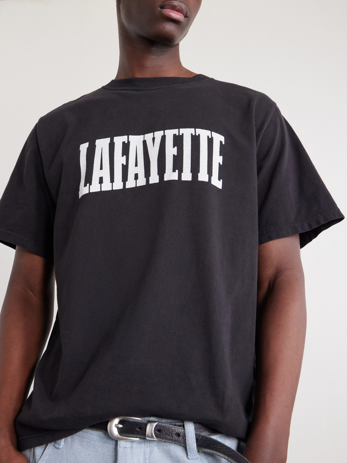 Lafayette Printed Cotton-Jersey T-Shirt