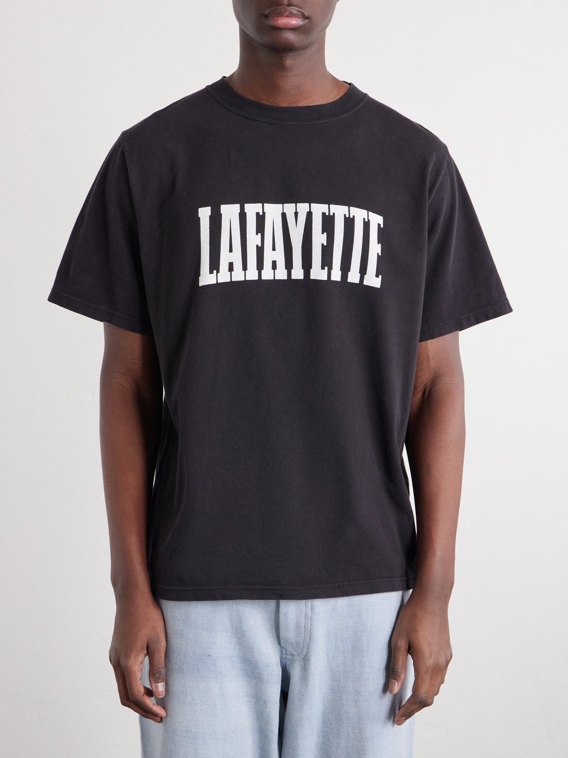 Lafayette Printed Cotton-Jersey T-Shirt
