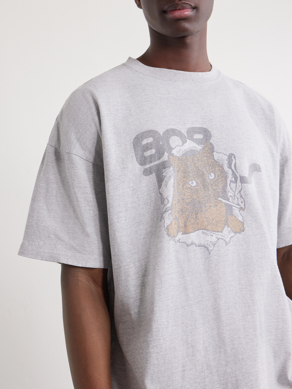 Bob Printed Cotton-Jersey T-Shirt