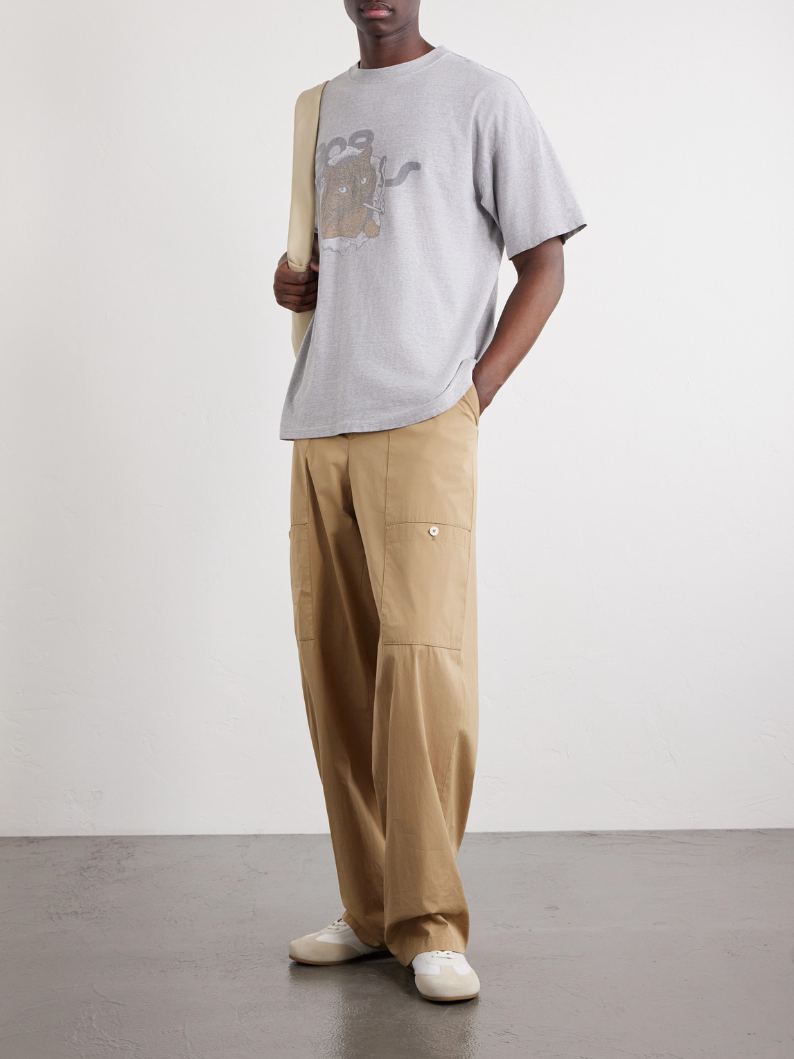 Bob Printed Cotton-Jersey T-Shirt