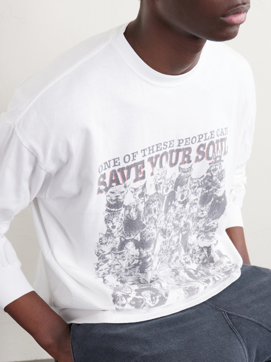 Printed Cotton-Jersey T-Shirt