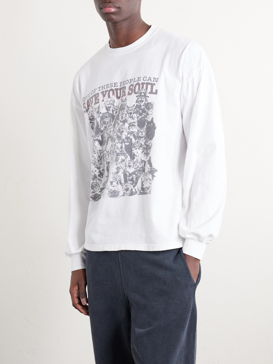 Printed Cotton-Jersey T-Shirt