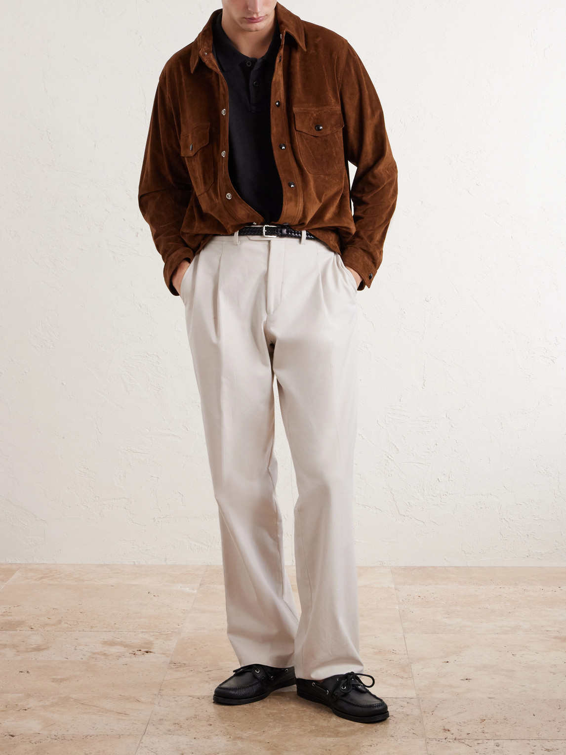 Garment-Dyed Cotton-Piqué Polo Shirt