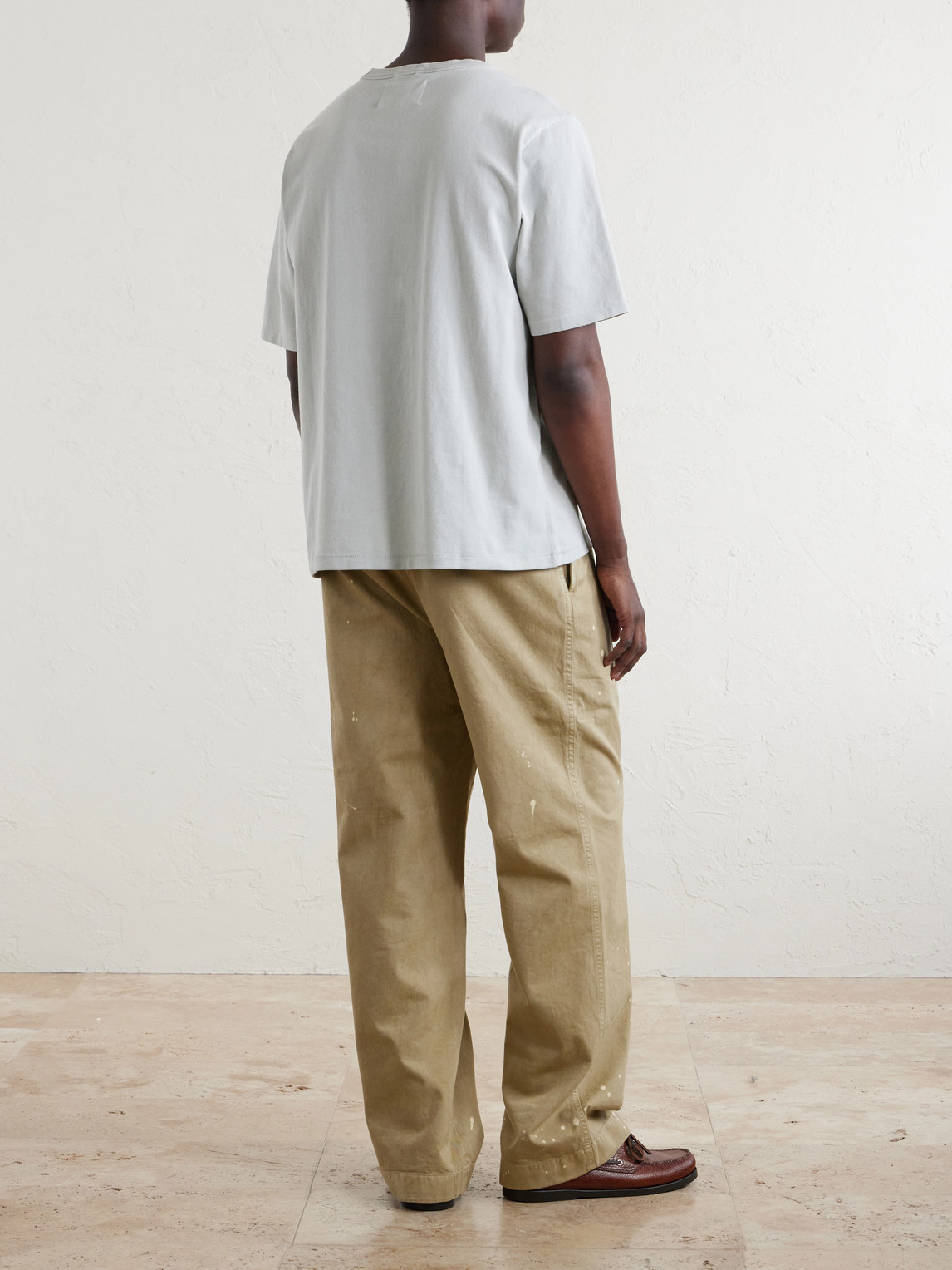Garment-Dyed Cotton-Jersey T-Shirt