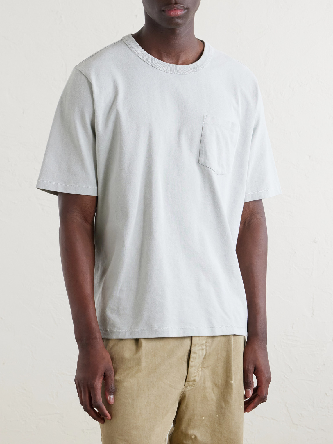 Garment-Dyed Cotton-Jersey T-Shirt