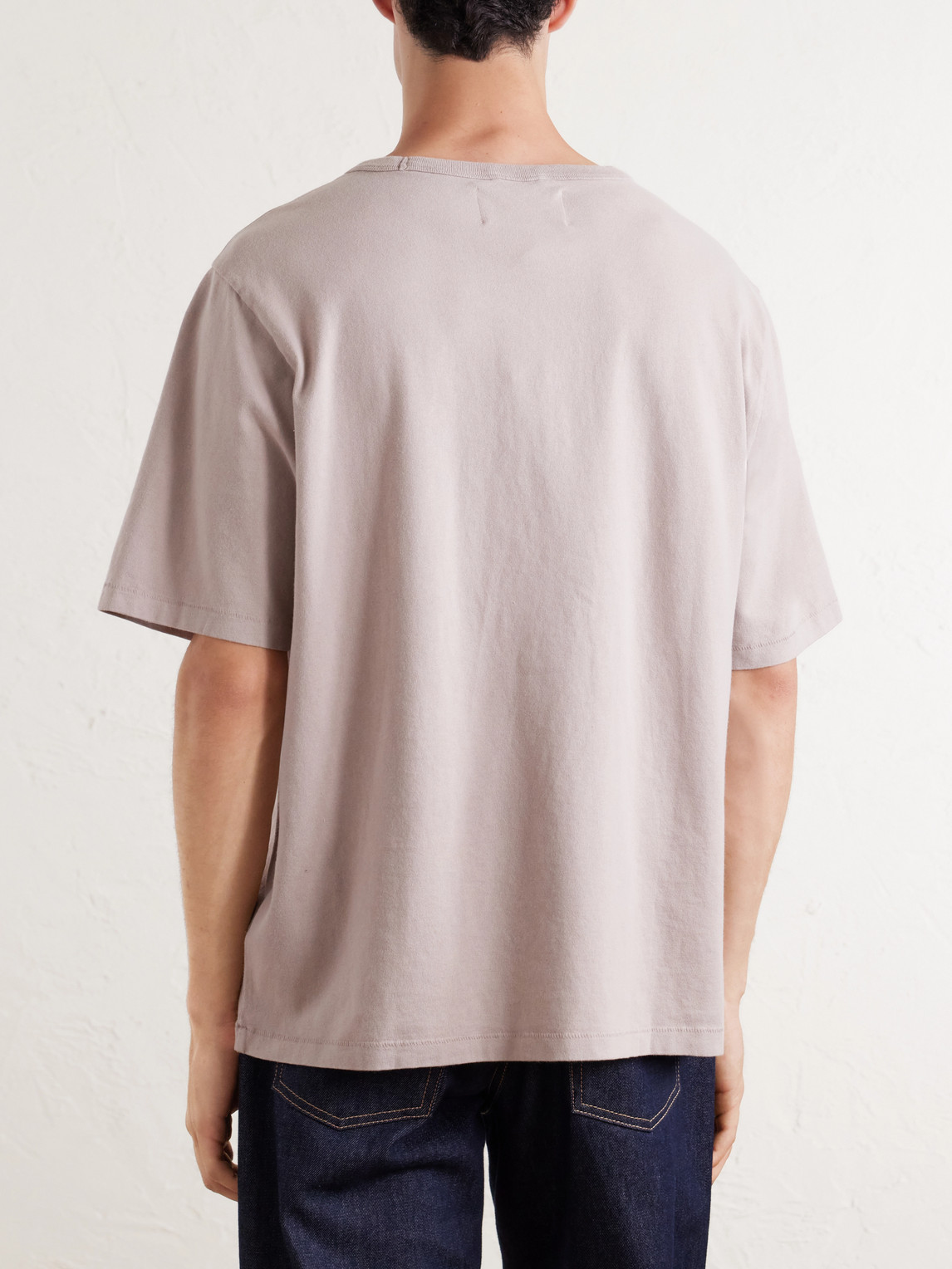 Garment-Dyed Cotton-Jersey T-Shirt