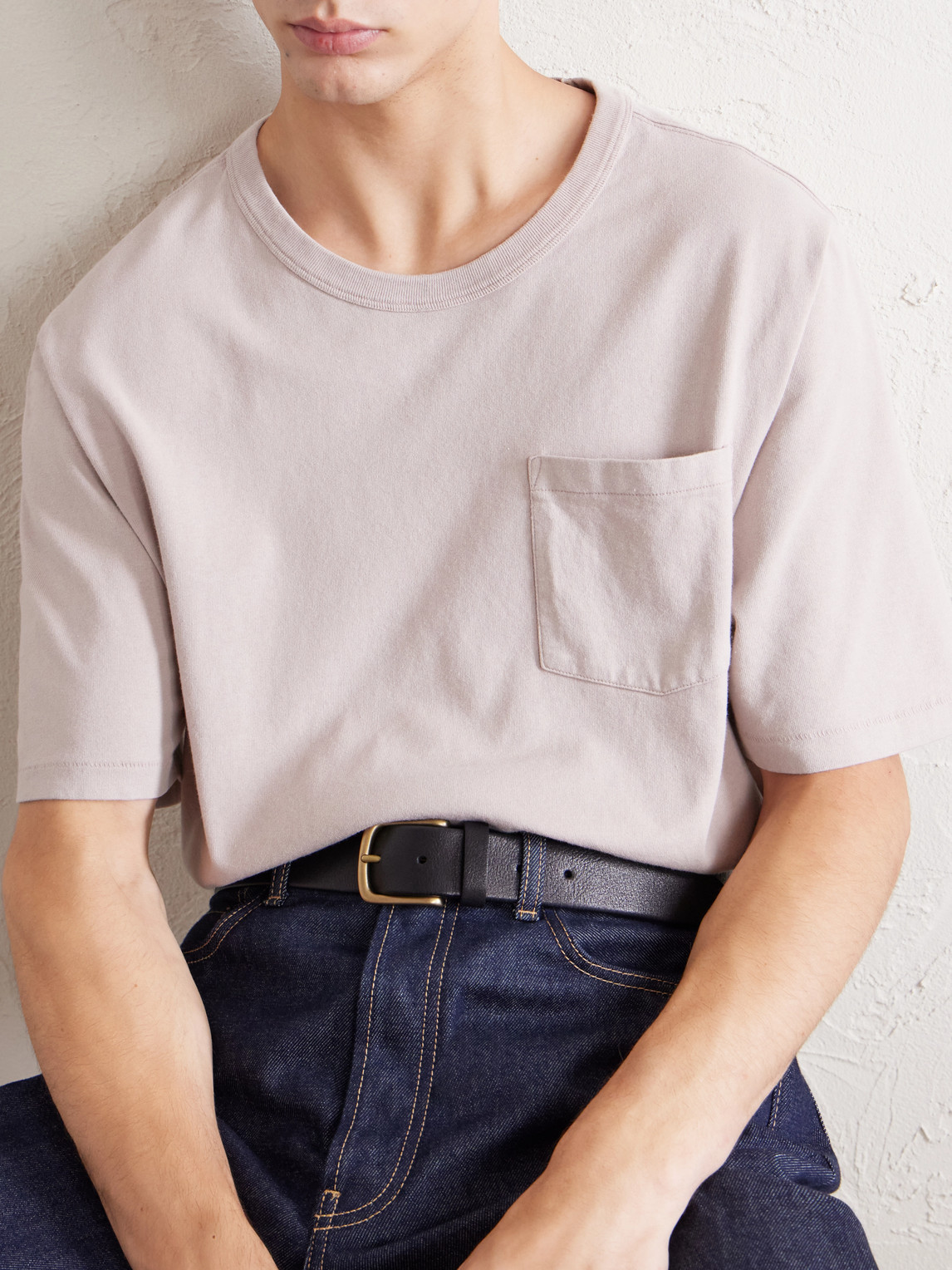 Garment-Dyed Cotton-Jersey T-Shirt