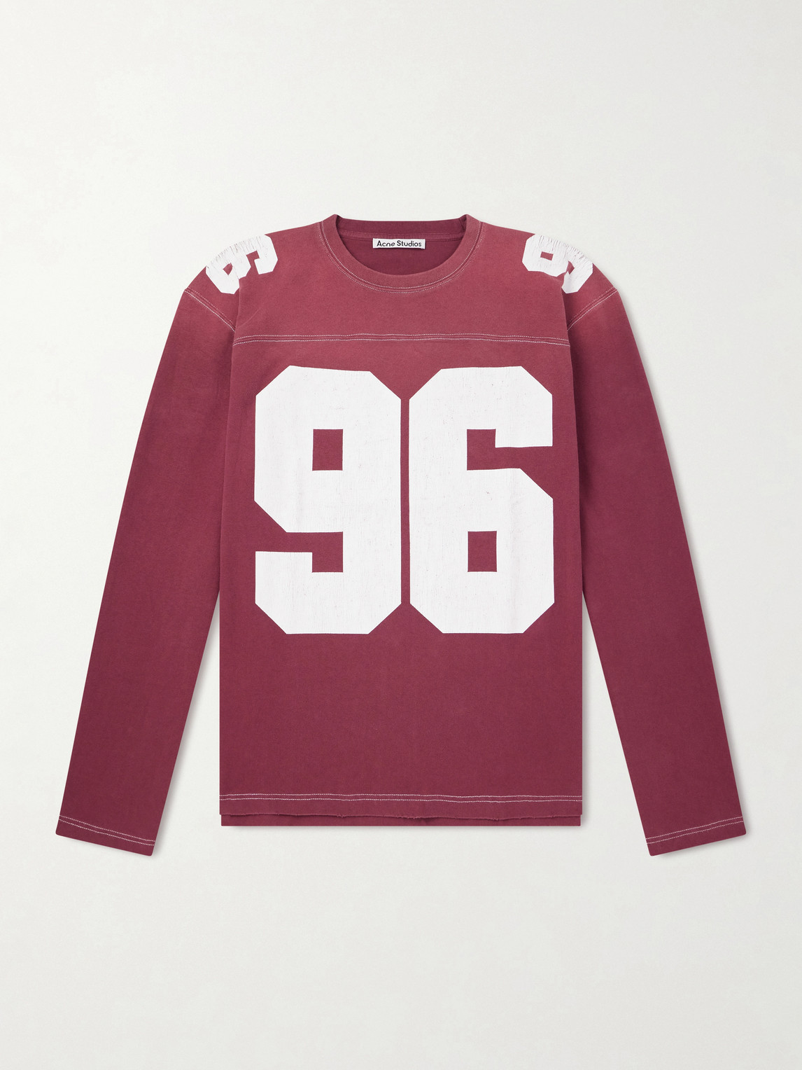 Acne Studios Exfold Printed Cotton-Jersey T-Shirt - Men