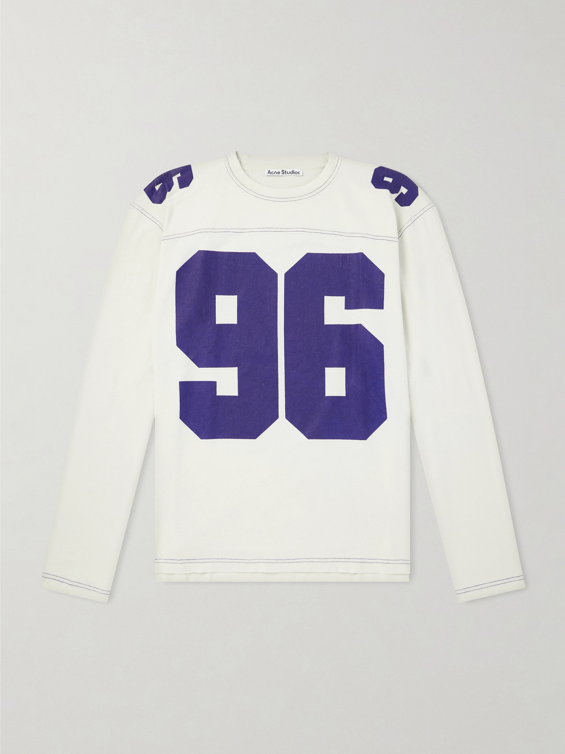 Acne Studios Exfold Printed Cotton-Jersey T-hirt - Men