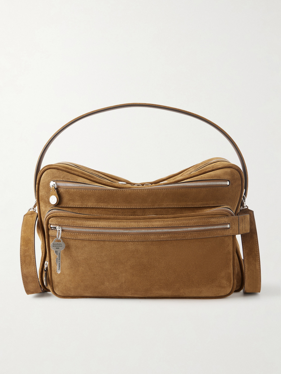 Acne Studios Camero Camera Suede Messenger Bag - Men
