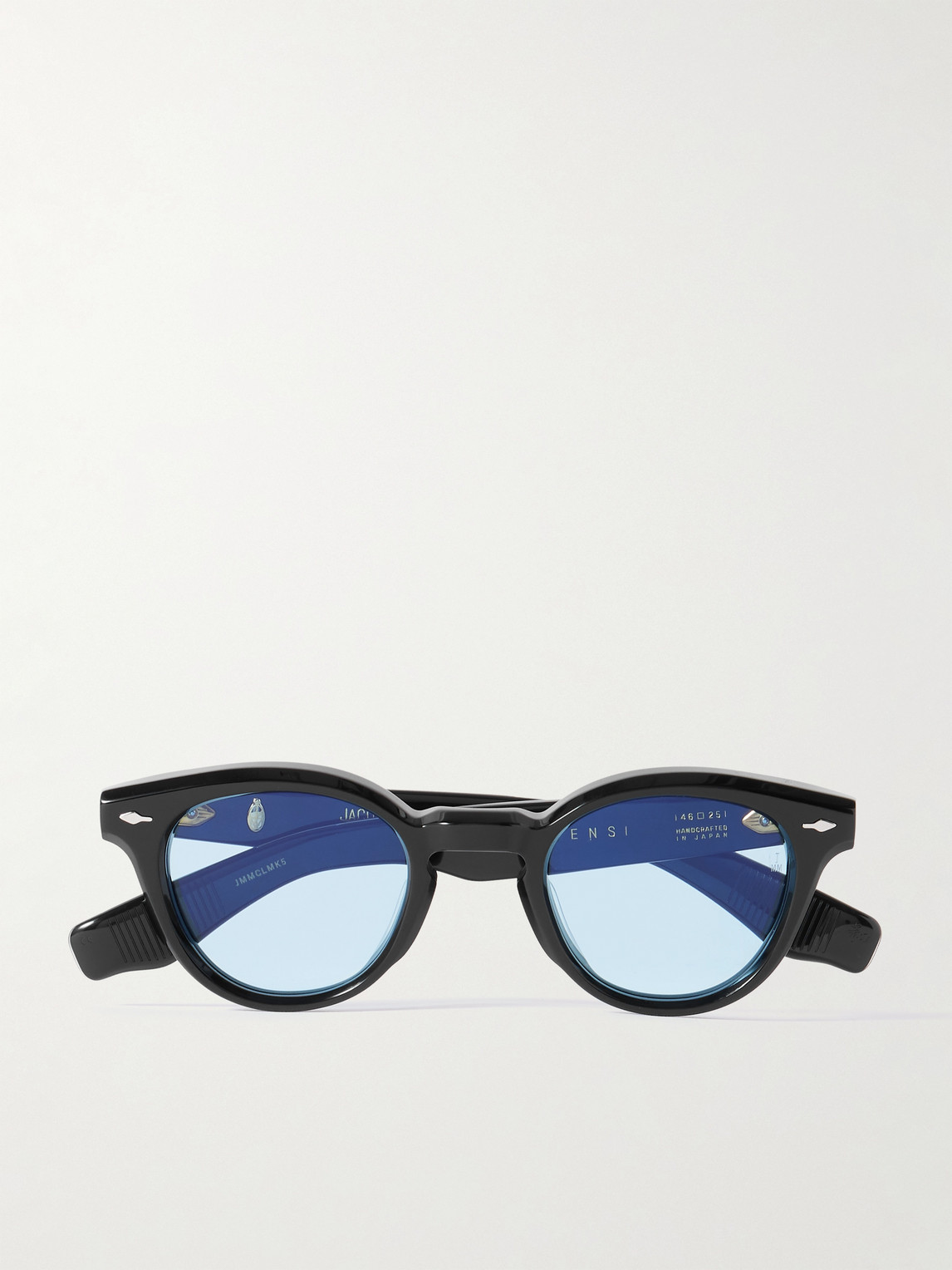 Jacques Marie Mage – Clemens Round-Frame Acetate Sunglasses