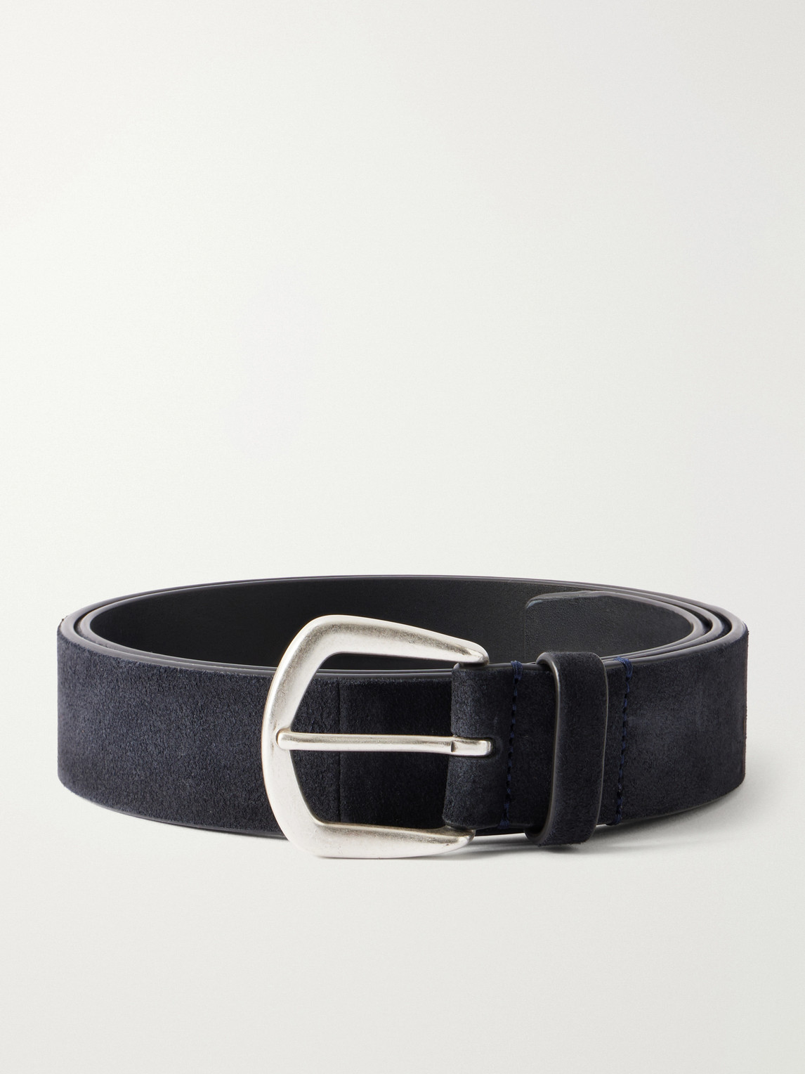 Officine Creative 3.5cm Suede Belt EU 85