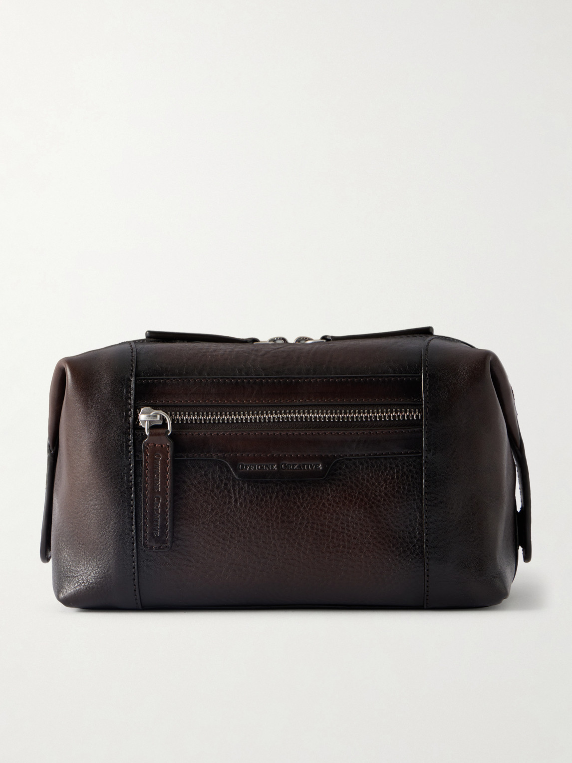 Officine Creative Jules 008 Leather Wash Bag - Men