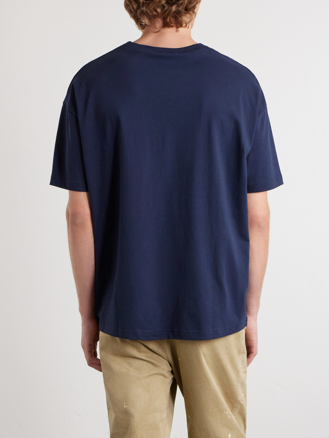 A.P.C. - Fragment Logo-Print Cotton-Jersey T-Shirt
