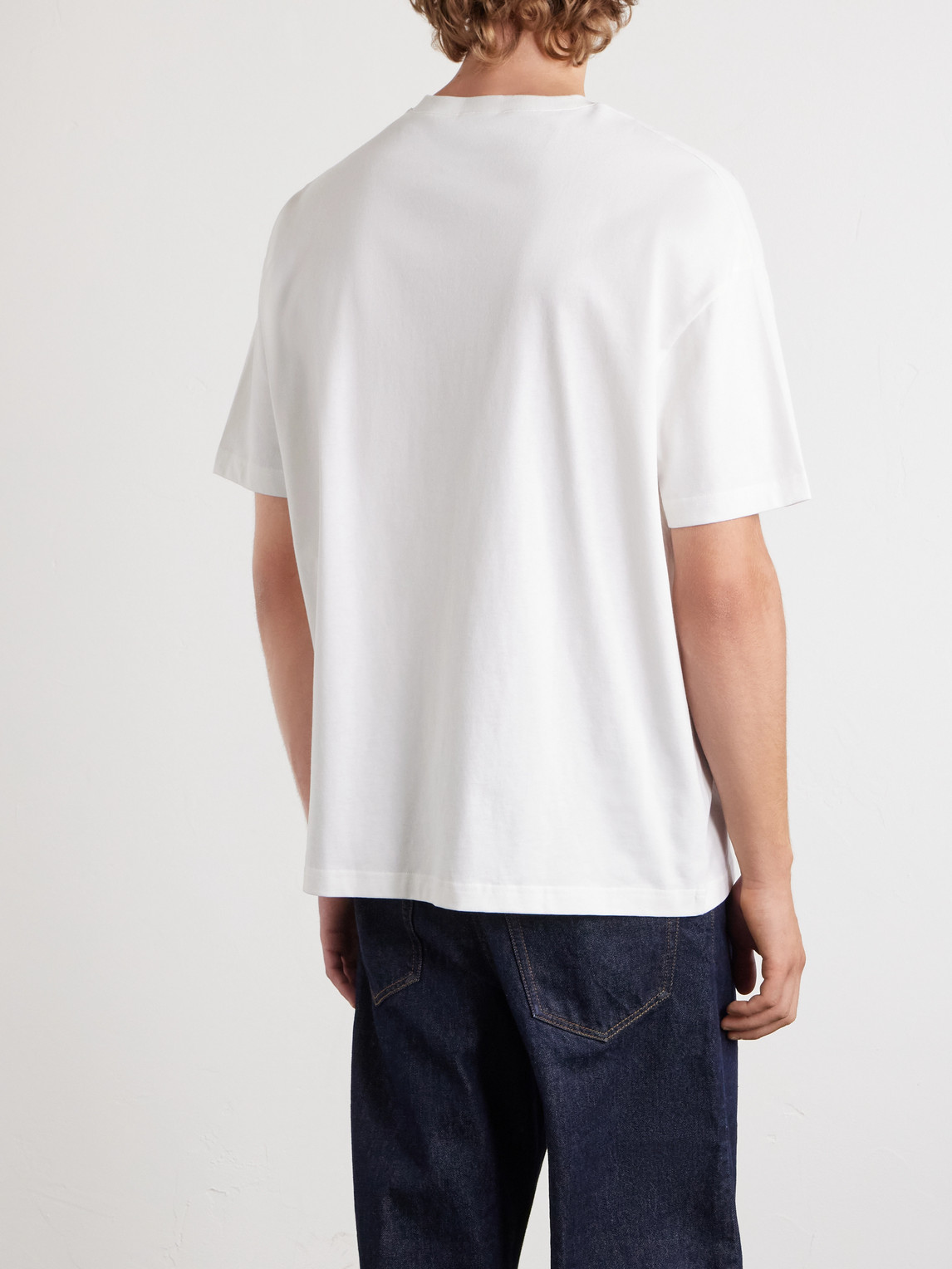 A.P.C. - Fragment Logo-Print Cotton-Jersey T-Shirt