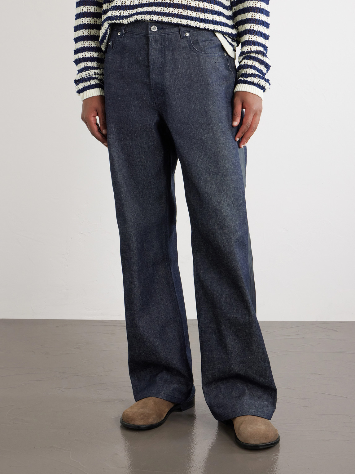 A.P.C. - Fragment Sally Straight-Leg Printed Jeans