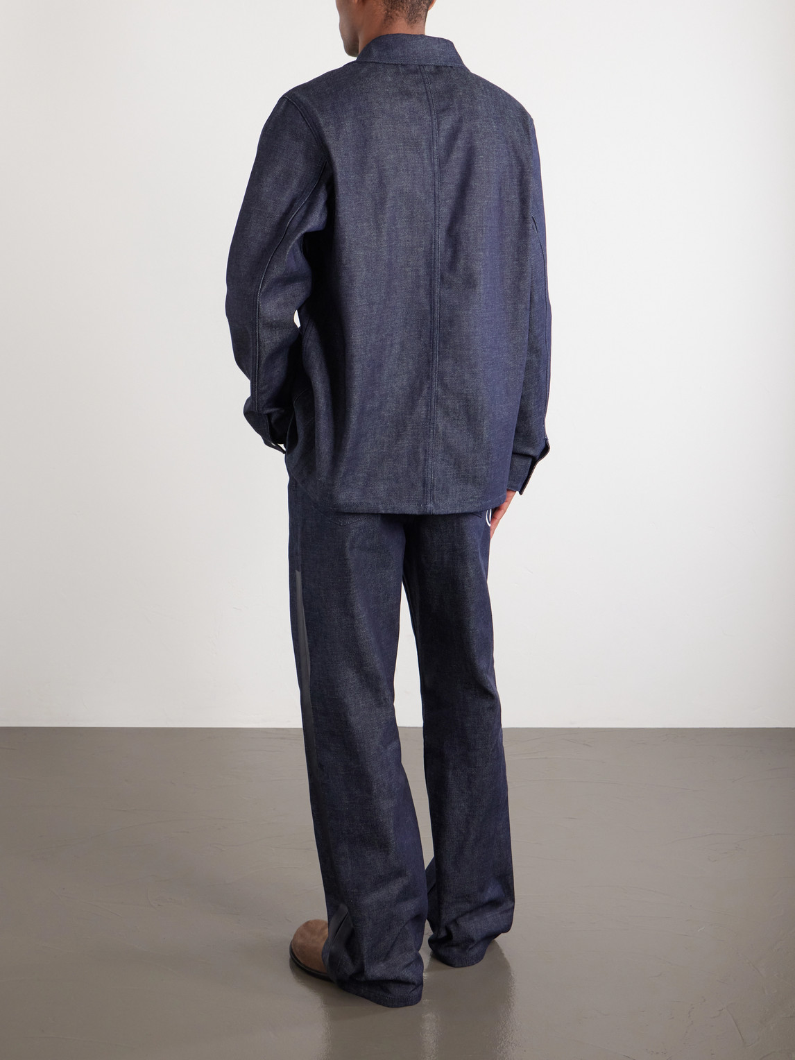 A.P.C. - Fragment Printed Denim Jacket