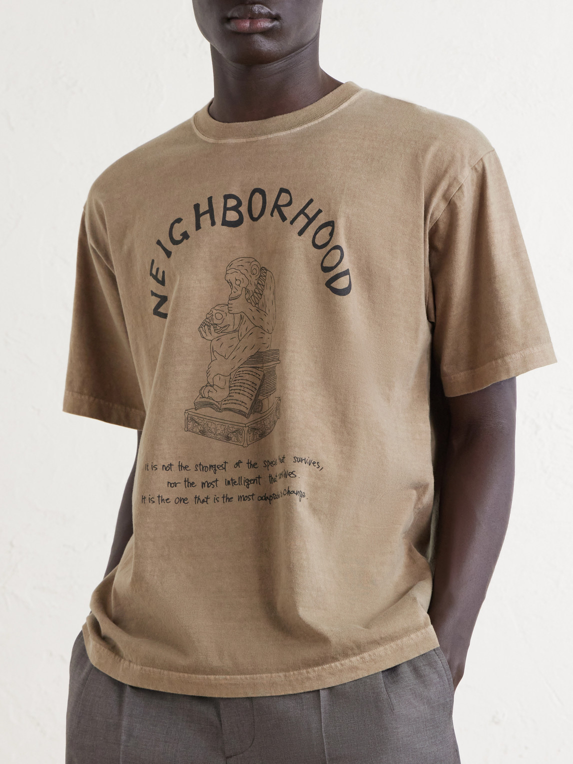 Printed Cotton-Jersey T-Shirt