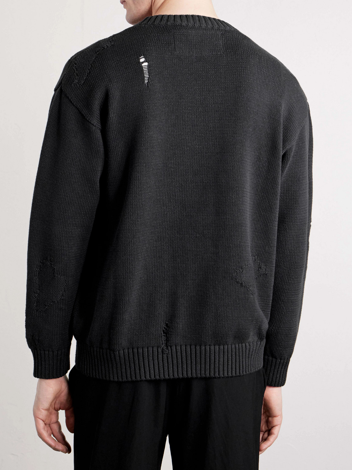 Savage Cotton Crewneck Sweater