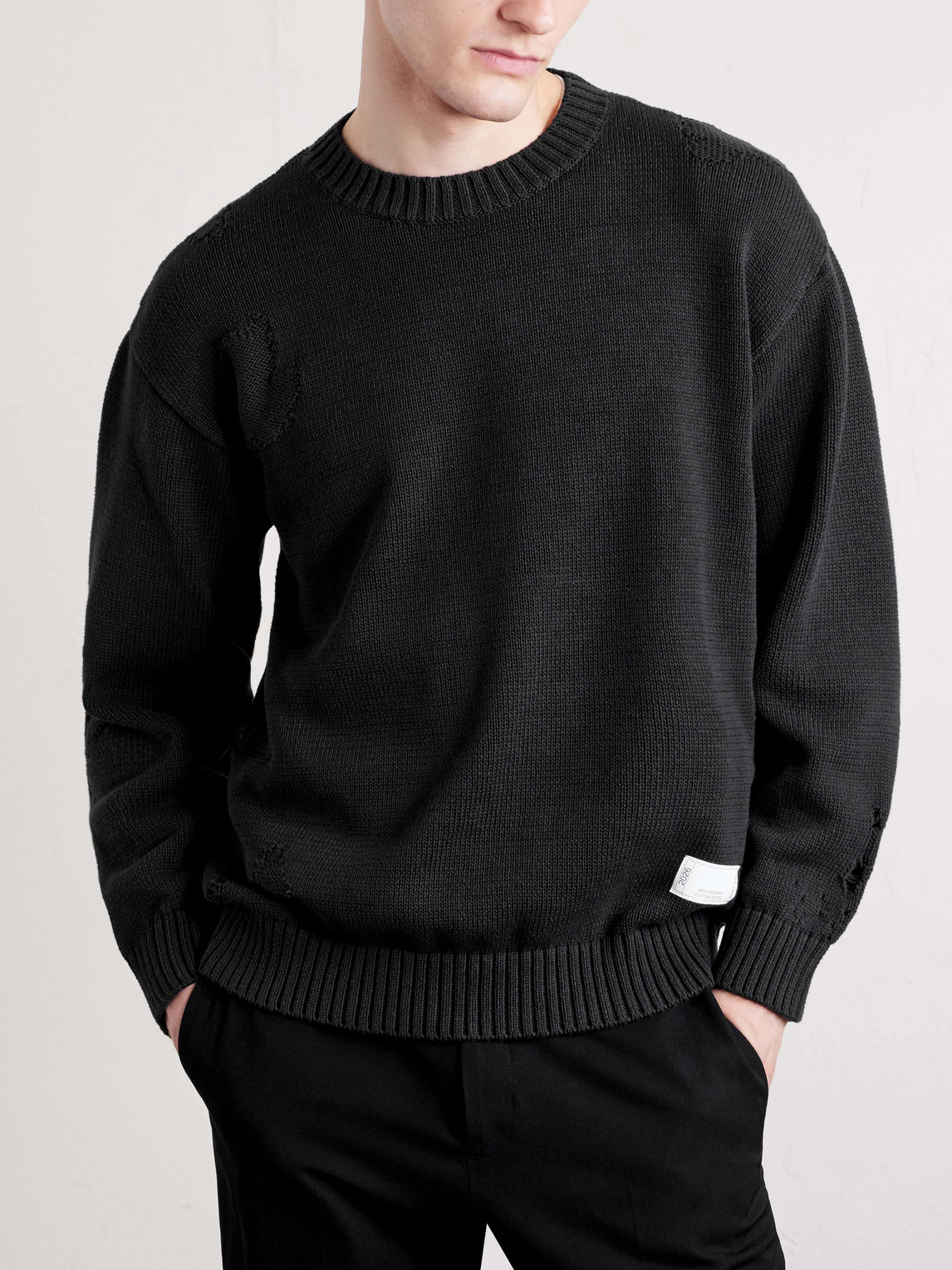 Savage Cotton Crewneck Sweater