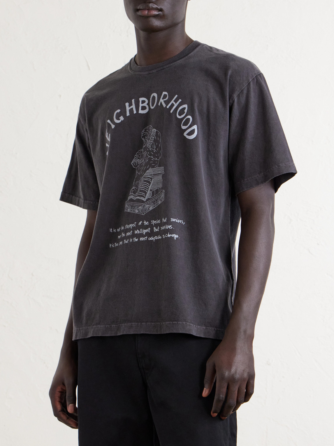Printed Cotton-Jersey T-Shirt