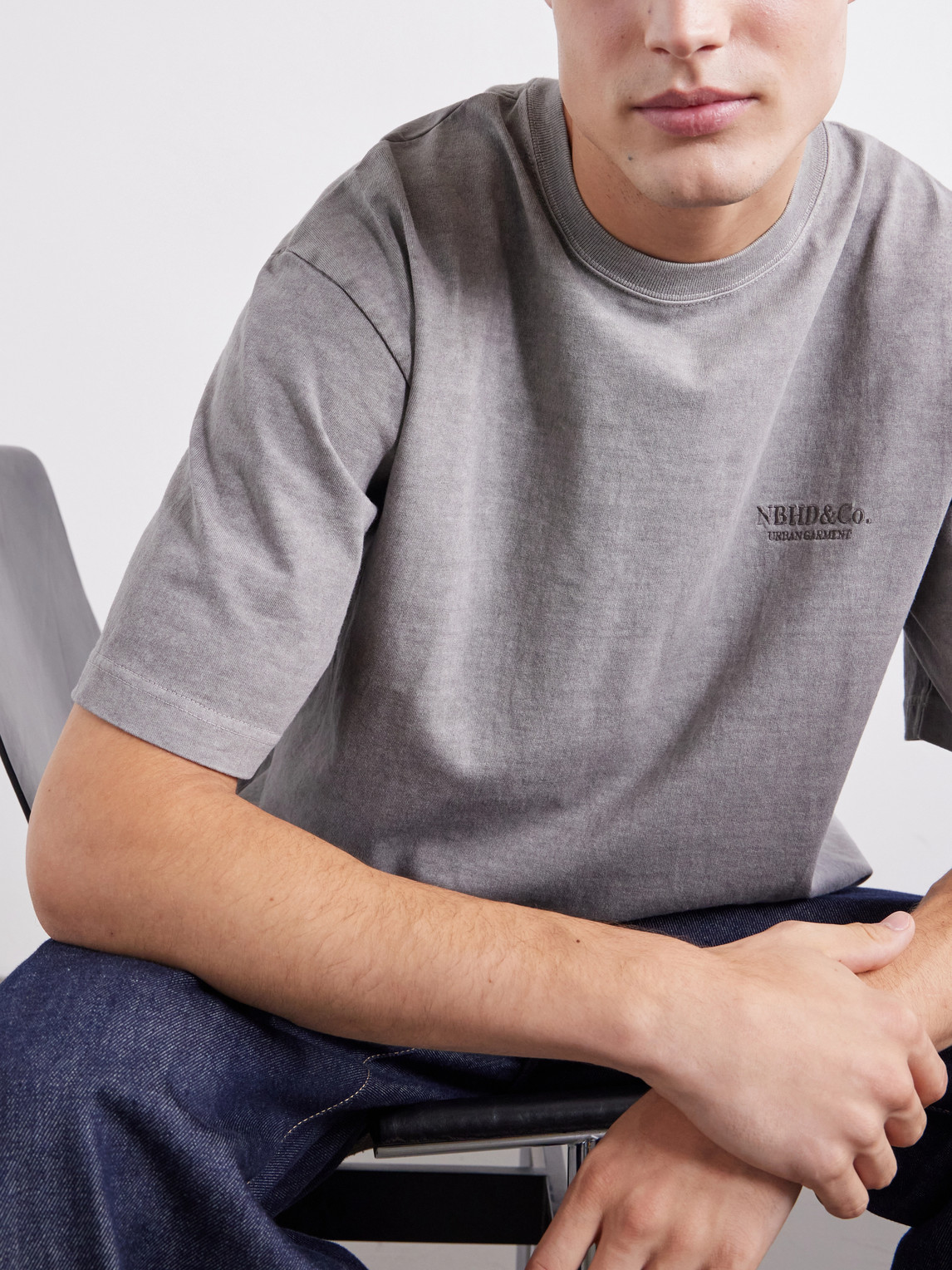 Logo-Embroidered Cotton-Jersey T-Shirt