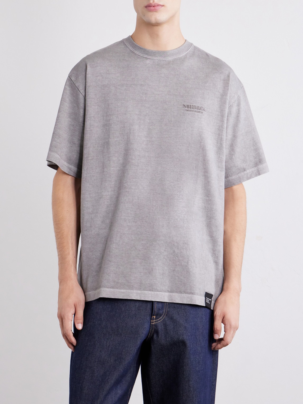 Logo-Embroidered Cotton-Jersey T-Shirt