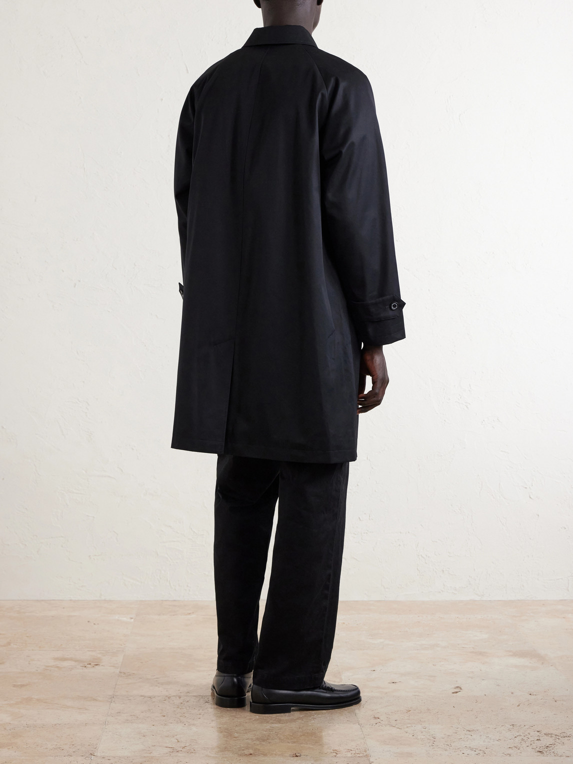 Balcollar Cotton-Gabardine Trench Coat