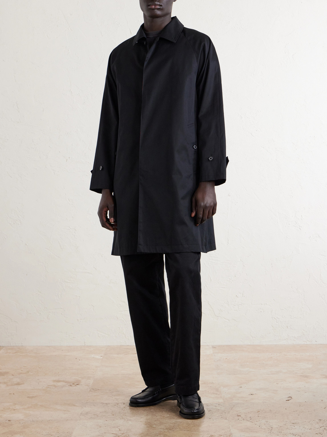 Balcollar Cotton-Gabardine Trench Coat