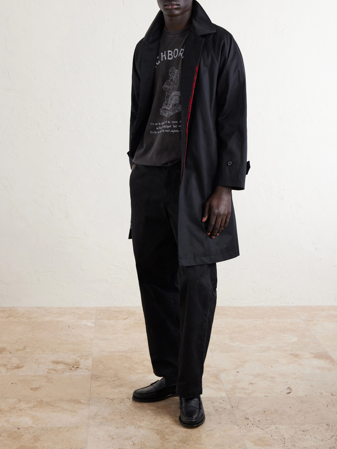 Balcollar Cotton-Gabardine Trench Coat