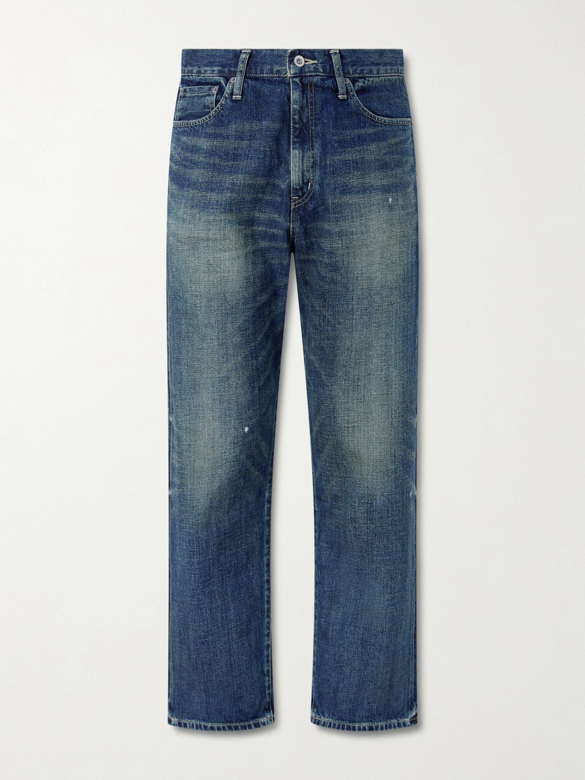 Neighborhood Washed Straight-eg Jeans - Men