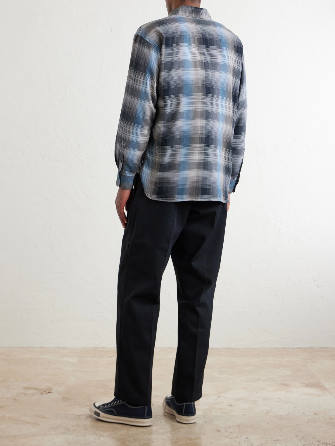 Hombre Checked Flannel Shirt