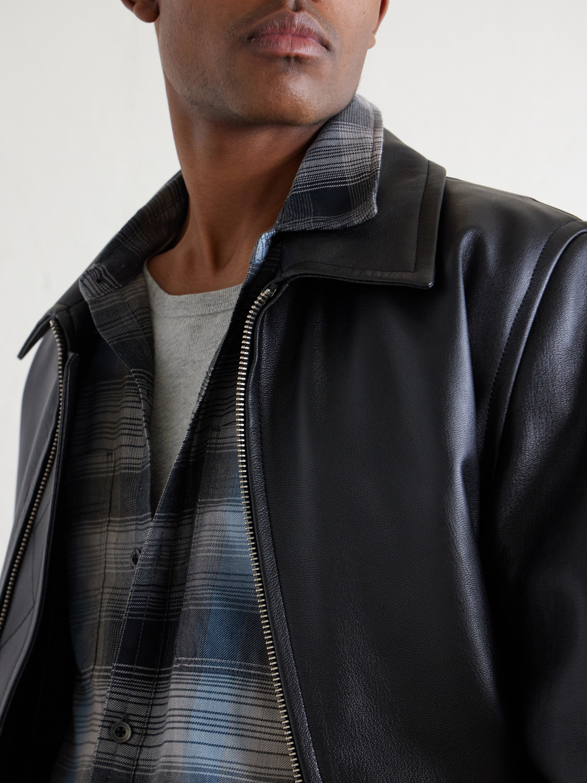 Hombre Checked Flannel Shirt