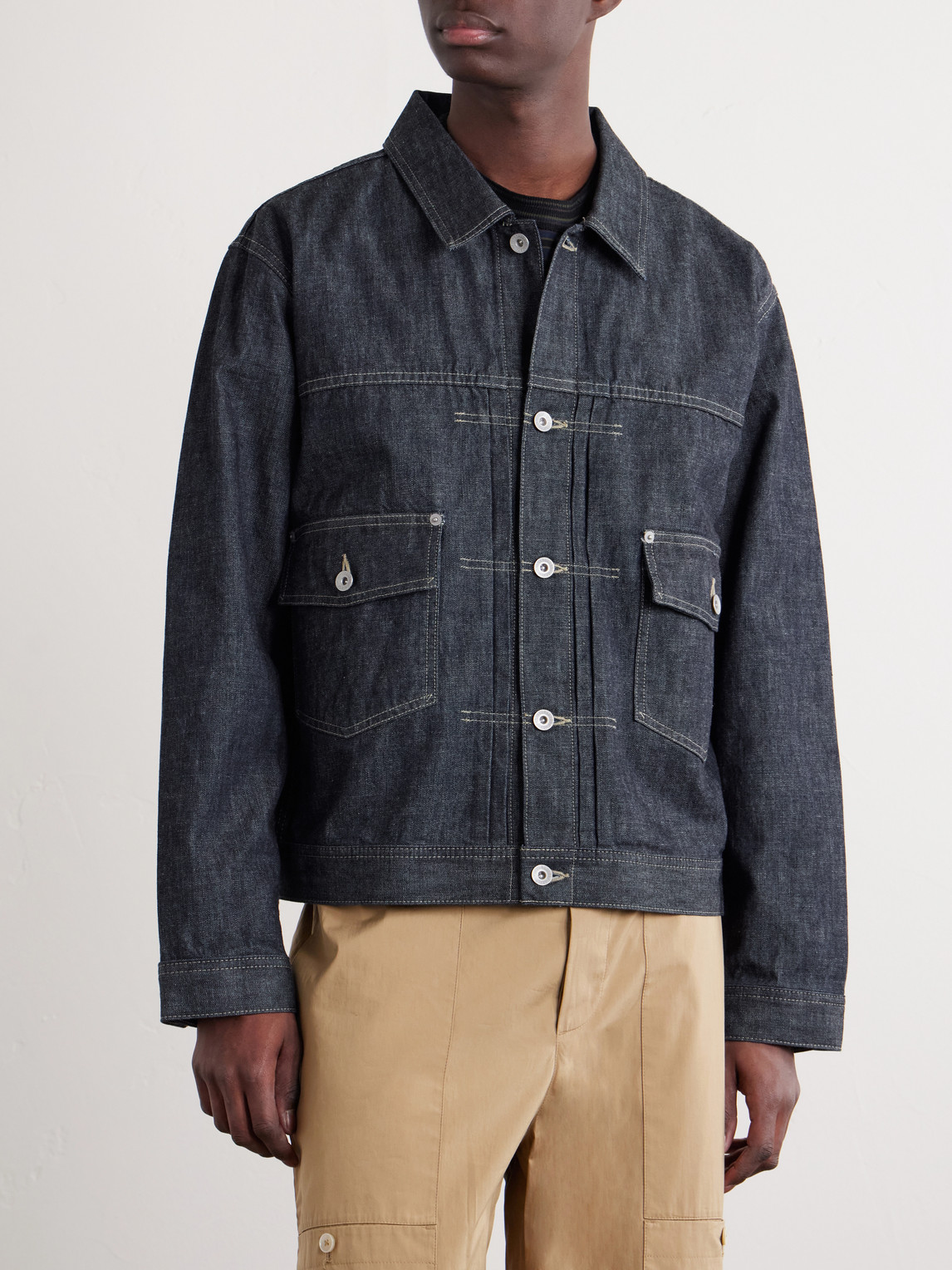  Neighborhood - Denim Jacket - Men - Blue - S 