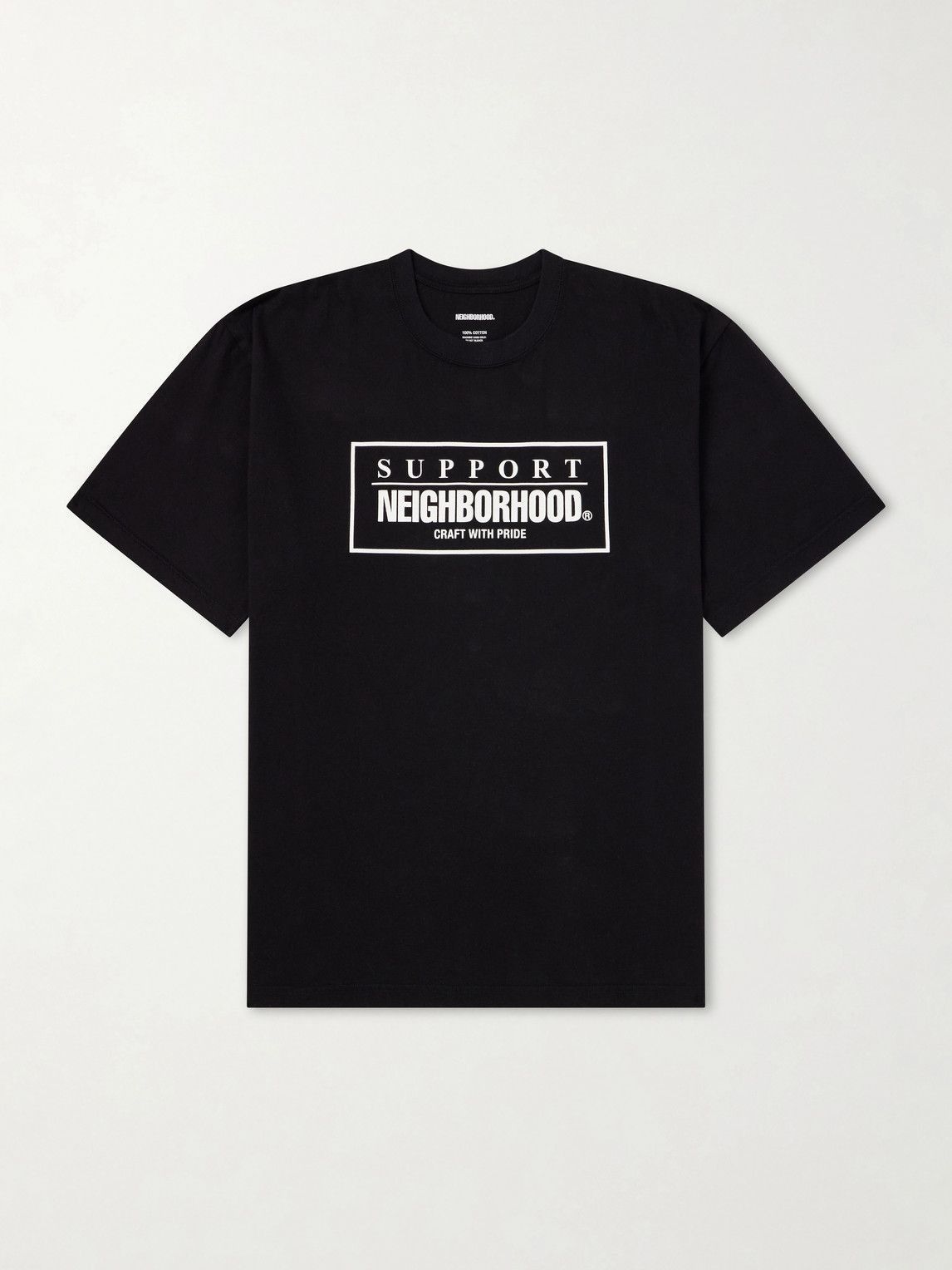 Neighborhood Logo-Print Cotton-Jersey T-Shirt - Men | Thumbnail 6 Neighborhood Logo-Print Cotton-Jersey T-Shirt - Men | Thumbnail 6