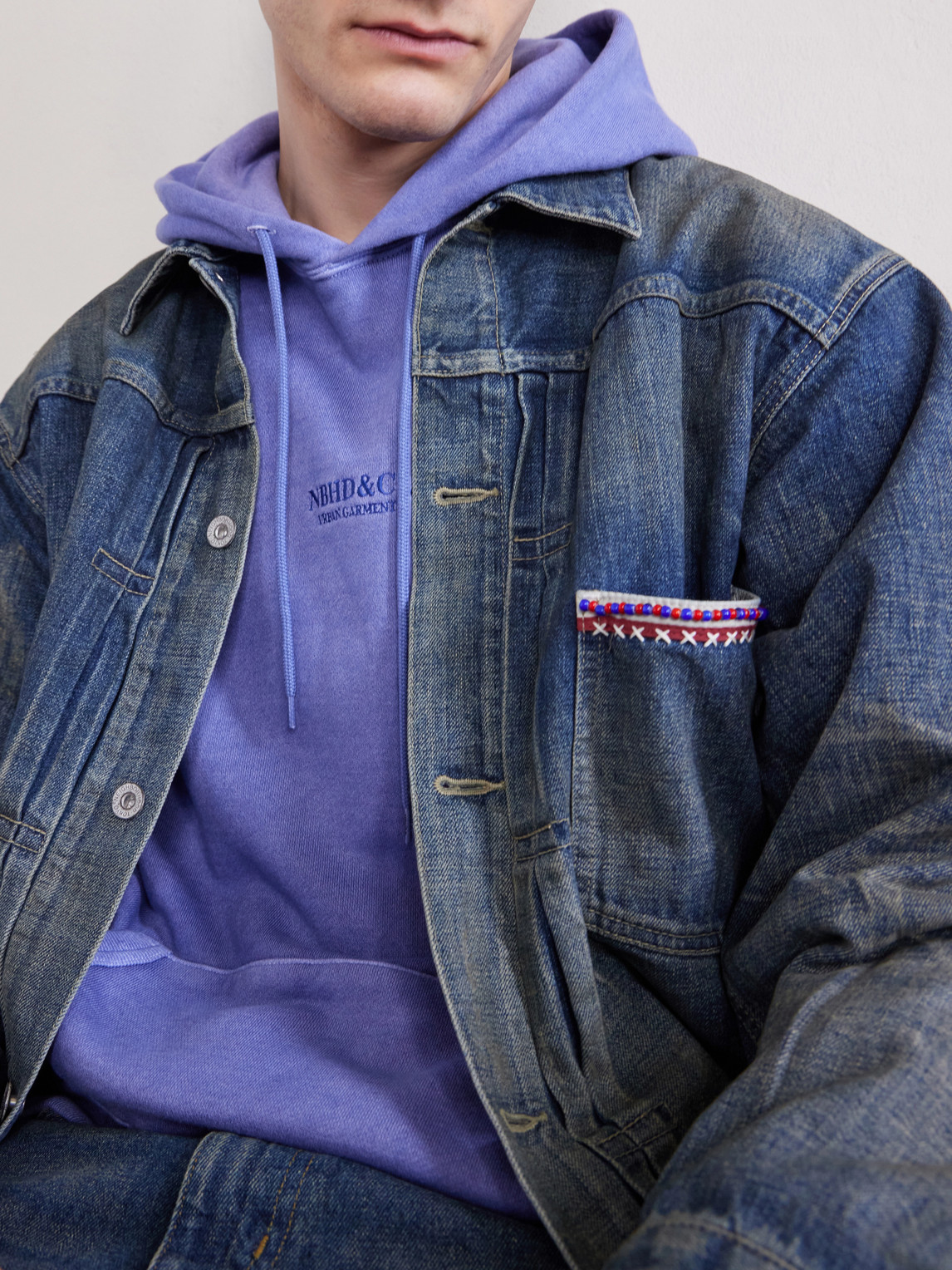 Logo-Embroidered Pigment-Dyed Cotton-Jersey Hoodie