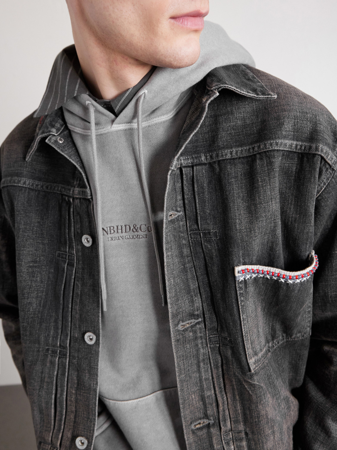 Logo-Embroidered Pigment-Dyed Cotton-Jersey Hoodie