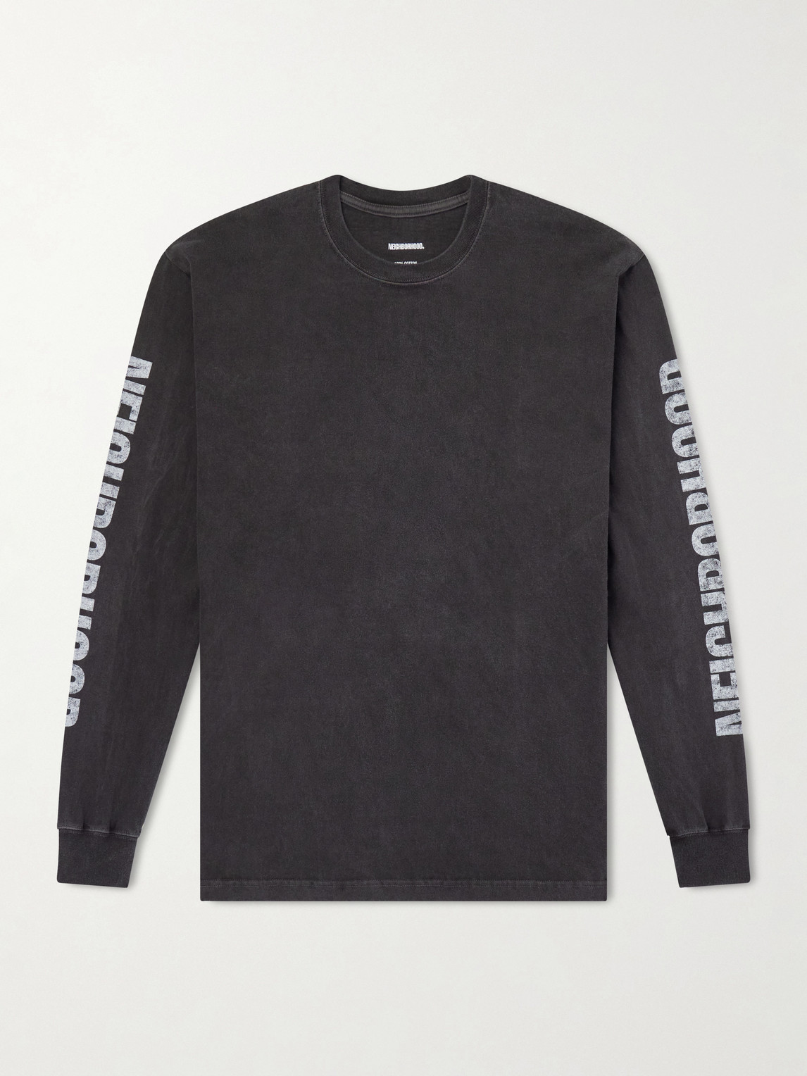 Neighborhood Logo-Print Cotton-Jersey T-Shirt - Men